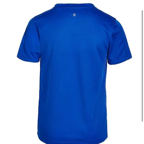 ID Ideology Big Boys Core Training Short Sleeve T-Shirt Blue - Picture 3 of 6